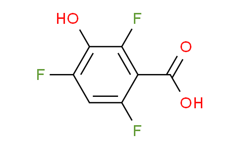 2,4,6-trifluoro-3-hydroxybenzoic acid