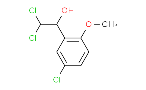 2,2-Dichloro-1-(5-chloro-2-methoxyphenyl)ethanol