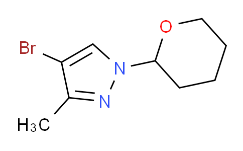 4-Bromo-3-methyl-1-(tetrahydro-2H-pyran-2-yl)-1H-pyrazole