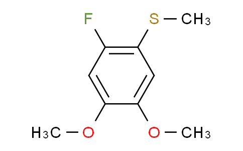(2-Fluoro-4,5-dimethoxyphenyl)(methyl)sulfane