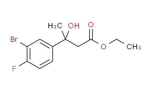 Ethyl 3-(3-bromo-4-fluorophenyl)-3-hydroxybutanoate