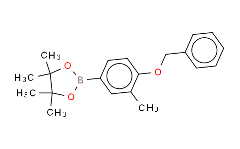 4-Bnzyloxy-3-mthylphnylboronic acid pinacol str