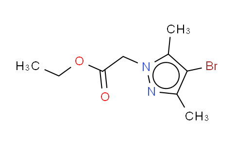 thyl 2-(4-bromo-3,5-dimthyl-1H-pyrazol-1-yl)actat