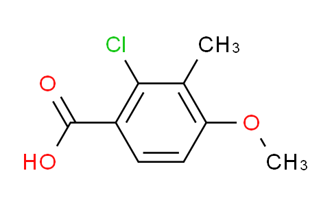 2-Chloro-4-methoxy-3-methylbenzoic acid