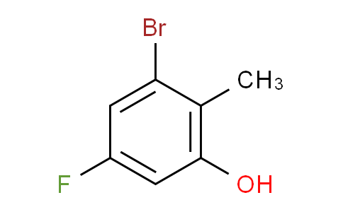 3-Bromo-5-fluoro-2-methylphenol