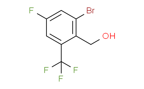 (2-bromo-4-fluoro-6-(trifluoromethyl)phenyl)methanol