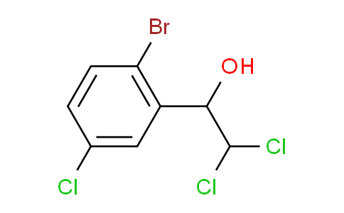 1-(2-Bromo-5-chlorophenyl)-2,2-dichloroethanol