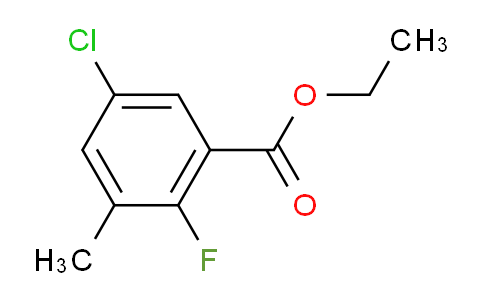 Ethyl 5-chloro-2-fluoro-3-methylbenzoate