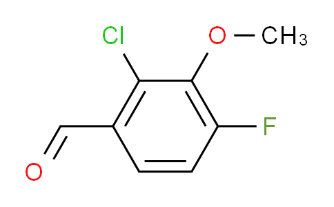 2-Chloro-4-fluoro-3-methoxybenzaldehyde