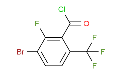 3-Bromo-2-fluoro-6-(trifluoromethyl)benzoyl chloride