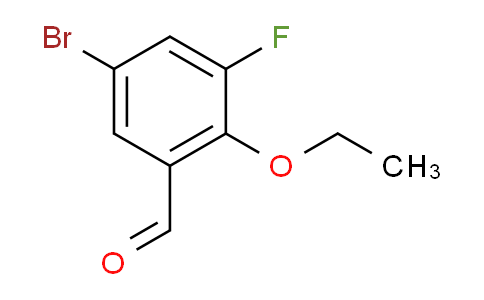 5-Bromo-2-ethoxy-3-fluorobenzaldehyde