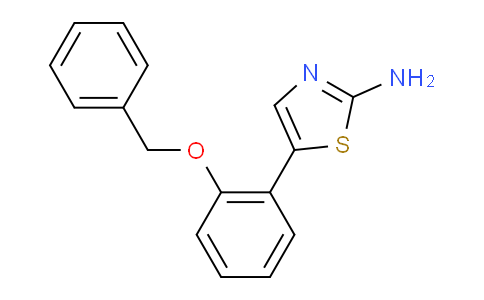 5-(2-(Benzyloxy)phenyl)thiazol-2-amine