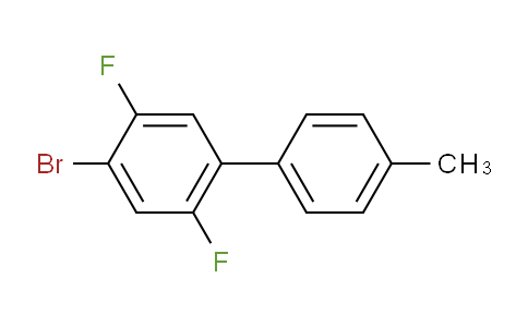 4-Bromo-2,5-difluoro-4'-methyl-1,1'-biphenyl