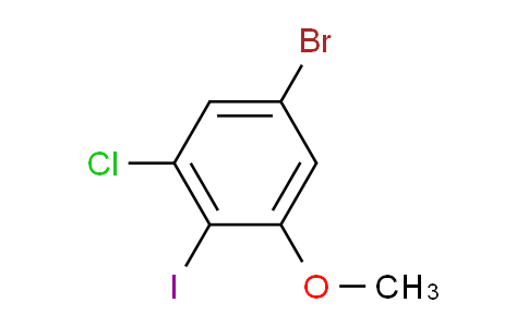 5-Bromo-1-chloro-2-iodo-3-methoxybenzene