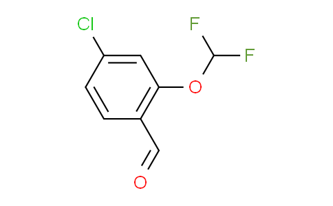 4-Chloro-2-(difluoromethoxy)benzaldehyde