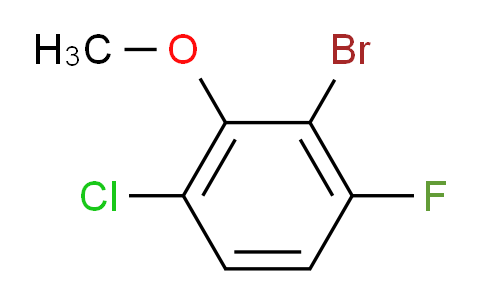 2-Bromo-4-chloro-1-fluoro-3-methoxybenzene