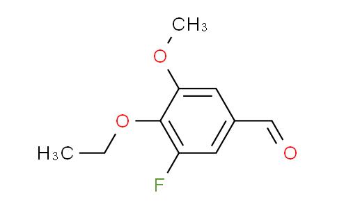4-ethoxy-3-fluoro-5-methoxybenzaldehyde