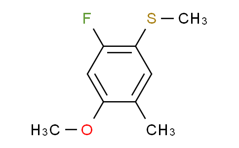 (2-Fluoro-4-methoxy-5-methylphenyl)(methyl)sulfane