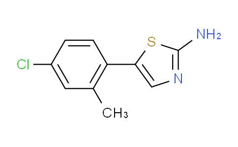 5-(4-Chloro-2-methylphenyl)thiazol-2-amine