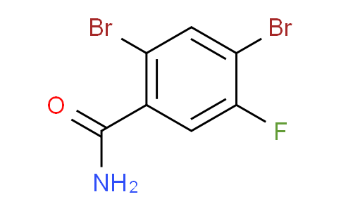 2,4-Dibromo-5-fluorobenzamide