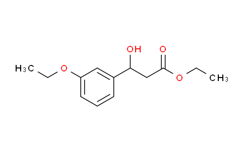 Ethyl 3-(3-ethoxyphenyl)-3-hydroxypropanoate