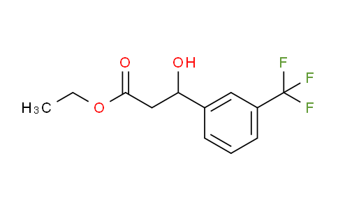 Ethyl 3-hydroxy-3-(3-(trifluoromethyl)phenyl)propanoate