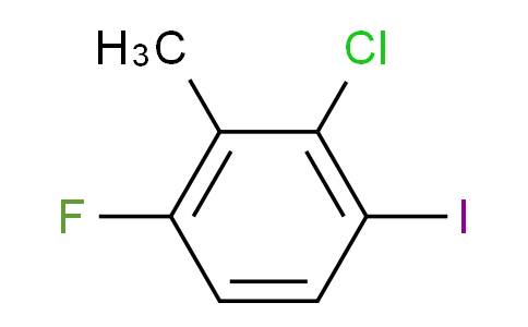 2-Chloro-4-fluoro-1-iodo-3-methylbenzene