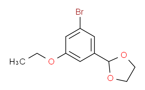2-(3-Bromo-5-ethoxyphenyl)-1,3-dioxolane