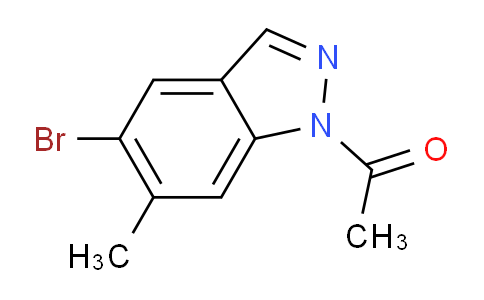1-(5-bromo-6-methyl-1H-indazol-1-yl)ethanone