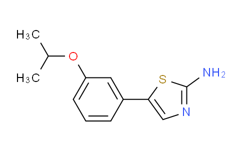 5-(3-Isopropoxyphenyl)thiazol-2-amine