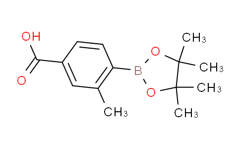 3-甲基-4-(4,4,5,5-四甲基-1,3,2-二氧杂环戊硼烷-2-基)苯甲酸