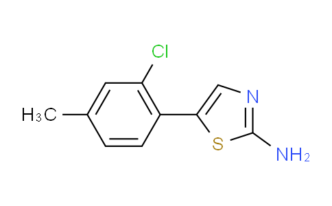 5-(2-Chloro-4-methylphenyl)thiazol-2-amine