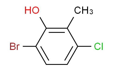 6-Bromo-3-chloro-2-methylphenol