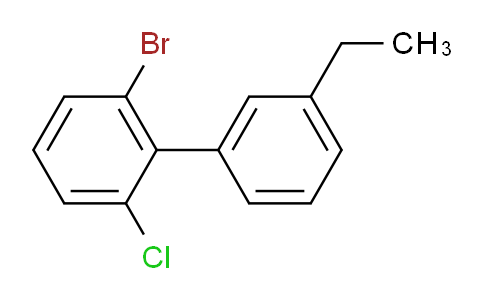 2-Bromo-6-chloro-3'-ethylbiphenyl