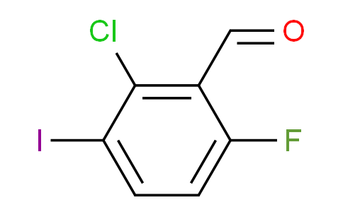2-CHLORO-6-FLUORO-3-IODOBENZALDEHYDE