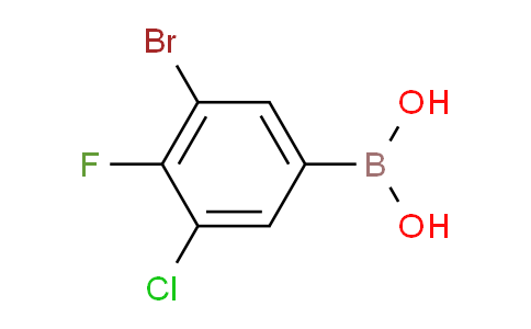 3-Bromo-5-chloro-4-fluorophenylboronic acid