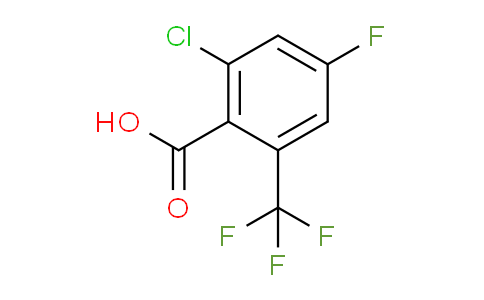 2-Chloro-4-fluoro-6-(trifluoromethyl)benzoic acid
