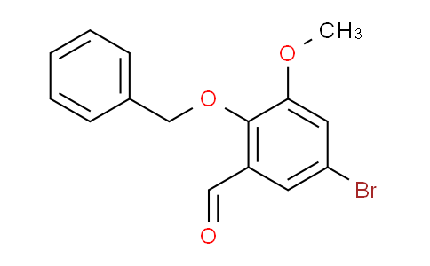 2-(Benzyloxy)-5-bromo-3-methoxybenzaldehyde