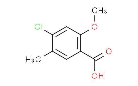 4-Chloro-2-methoxy-5-methylbenzoic acid