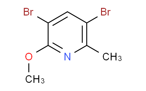 3,5-Dibromo-2-methoxy-6-methylpyridine