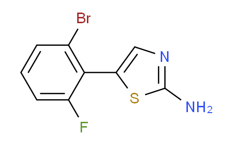 5-(2-Bromo-6-fluorophenyl)thiazol-2-amine