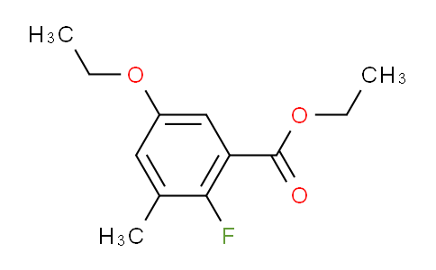 Ethyl 5-ethoxy-2-fluoro-3-methylbenzoate