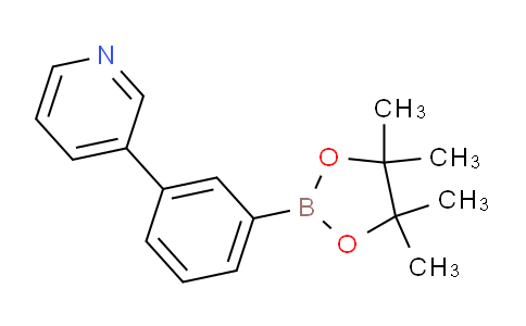 3-[3-(4,4,5,5-Tetramethyl-1,3,2-dioxaborolan-2-yl)phenyl]pyridine