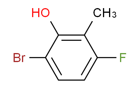 6-Bromo-3-fluoro-2-methylphenol