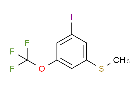 (3-Iodo-5-(trifluoromethoxy)phenyl)(methyl)sulfane