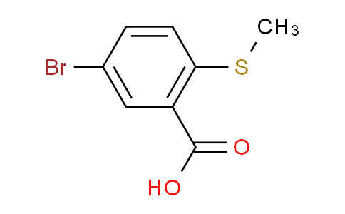 5-Bromo-2-(methylthio)benzoic acid