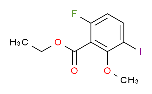 Ethyl 6-fluoro-3-iodo-2-methoxybenzoate