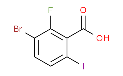3-Bromo-2-fluoro-6-iodobenzoic acid