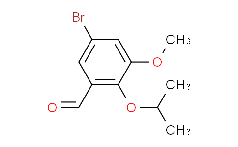 5-Bromo-2-isopropoxy-3-methoxybenzaldehyde