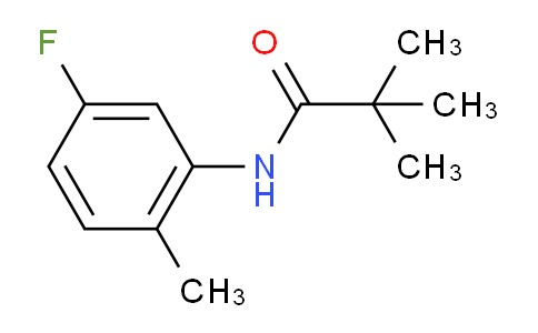 N-(5-fluoro-2-methylphenyl)pivalamide